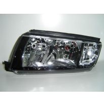 Skoda Fabia 99-*Faro Izq Con Regulac. Electr. Int Negro