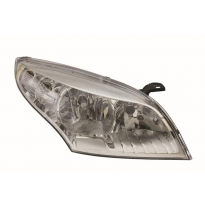 Renault Megane 08-*Faro Dch Con Regulacion Electrica H7/H7  Con Motor (Interior Cromado)