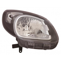 Renault Kangoo 13-*Faro Dch Con Regulacion Electrica Interior Oscuro