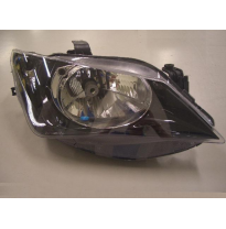 Seat Ibiza 12-*Faro Dch Electrico Interior Negro H4