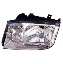 Vw Bora 98-*Faro Dch Con Regulac. Elec C/Agujero Antiniebla