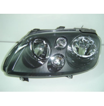 Vw Touran 03-*Faro Izq C/R El(Int/Negro)S/M