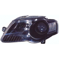 Vw Passat 05-*Faro Izquierd C/Regulac Electric(Interior Negro)