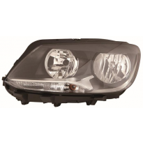 Vw Caddy 2010-/Touran 11-*Faro Izq Con Regulacion Electrica H7/H15