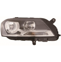 Vw Passat 10-*Faro Dch Con Regulacion Electrica  Con Motor (Interior Negro)