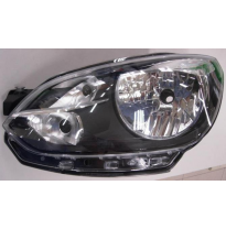 Vw Up 12-*Faro Izq Con Regulacion Electrica (Interior Negro) H4