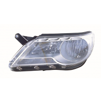 Vw Tiguan 08-*Faro Izq Con Regulacion Elect Con Motor H7/H7