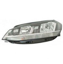 Vw Golf Vii 2017.01-*Faro Izq Con Regulacion Electrica Con Motor (H7/H9/Wy21w/Led)