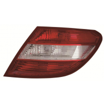 Mercedes C W204 07-*Piloto Tr Dch 4p Rojo/Blanco