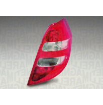 Mercedes a W169 04-*Piloto Trasero Dch (Blanco/Rojo) ( Con Portalamparas)