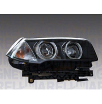 Bmw X3 06-*Faro Dch Electrico Con Motor Interior Negro D1s/H7 (Xenon)