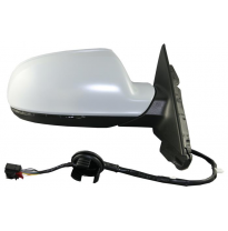 Audi A3 10-*Retrovisor Dch Electrico Termico Para Pintar Con Piloto Convexo 8pin 5 Puertas