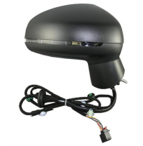 Audi A1 10-*Retrovisor Dch Electrico Termico Abatible Electricamente Con Piloto Para Pintar Convexo 8 Pines