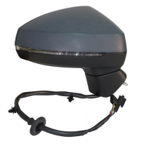Audi A3 3/5p 13-*Retrovisor Dch Electrico Calefactado Abatible Electricamente Con Piloto Con Memorias 14pin