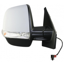 Fiat Doblo 10-/Combo 12-*Retrovisor Dch Manual Con Piloto Para Pintar (2 Cristales)