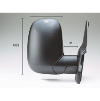 Ford Transit 95-*Espejo Manual Dch