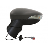 Ford Fiesta 08-*Espejo Izq Electrico Termico Para Pintar Con Piloto Asferico 5 Pin