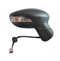 Ford Fiesta 13-*Retrovisor Dch Electrico Calefactado Abatible Electricamente Con Intermitente Asferico Con Luz De Cortesia 10pin