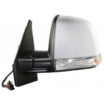 Opel Combo 12-*Retrovisor Izq Electrico Calefactado Con Piloto Para Pintar Convexo 6 Pines