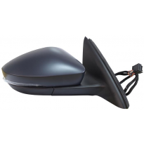 Skoda Octavia 13-*Retrovisor Dch Electrico Calefactado Abatible Electricamente Para Pintar Con Piloto Con Luz De Cortesia