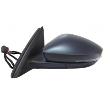 Skoda Octavia 13-*Retrovisor Izq Electrico Calefactado Abatible Electricamente Para Pintar Con Piloto Con Luz De Cortesia