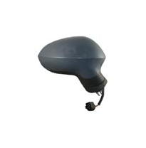 Seat Leon 09-*Retrovisor Dch Electrico Calefactado Para Pintar Abatible Electricamente Convexo 7pin