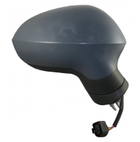 Seat Leon 09-*Espejo Dch Electrico Calefactado Para Pintar Convexo 5pin