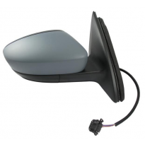 Seat Toledo 12-*Retrovisor Dch Electrico Termico  Convexo Para Pintar 5 Pins