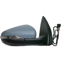 Vw Golf 08-* Retrovisor Dch Electrico Calefactado Para Pintar Abatible Electricamente Con Piloto Con Memoria