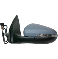 Vw Golf 08-* Retrovisor Izq Electrico Asferico Calefactado Para Pintar Abatible Electricamente Con Piloto Con Memoria