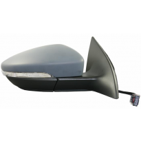 Vw Passat Cc 08-*Retrovisor Dch Electrico Calefactado Con Piloto Con Luz De Cortesia Con Memorias 11pin