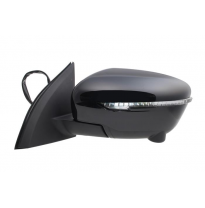Nissan Qashqai 14-*Retrovisor Izq Con Regulacion Electrica Calefactado Abatible Electricamente Con Camea Con Piloto 13 Pin