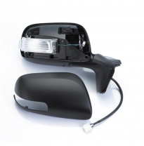 Toyota Auris 10-*Retrovisor Dch Electrico Calefactado Para Pintar Con Led 7pin