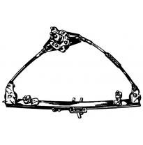 Fiat Marea 96-* Elevalunas Manual Delantero Dch 5p