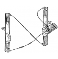 Opel Corsa 06-* Elevalunas Manual Delantero Dch 2p