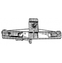 Opel Corsa 06-* Elevalunas Manual Trasero Izq