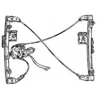 Seat Ibiza/Caddy 1993-2001*elevalunas Electr. Del Dch 5p