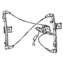 Vw Polo 94-01*elevalunas Elect Del Dch 3p