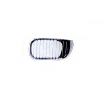 Bmw E46 01-* Rejilla Dch Cromada+negra