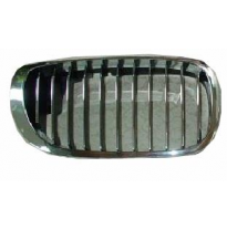 Bmw E46 2p 03-*Rejilla Dch(Crom+negra)