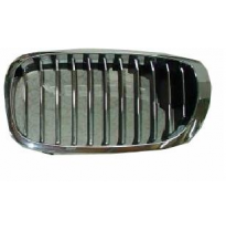 Bmw E46 2p 03-*Rejilla Izq(Crom+negra)