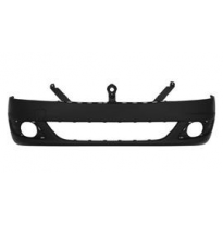 Dacia Logan 08-*Paragolpes Delant. P/Pintar C/Agujeros Antiniebla