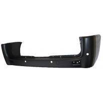 Fiat Scudo/Jumpy/Exp 07-*Paragolpes Trasero Negro Largo Con Agujeros Para Sensor