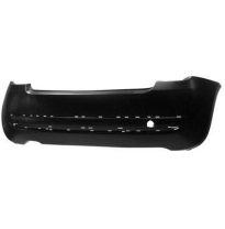 Fiat 500 07-*Paragolpes Trasero Para Pintar Con Agujeros Para Moldura Cromada