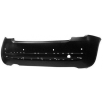 Fiat 500 07-*Paragolpes Trasero Para Pintar Con Agujeros Para Moldura Y Con 4 Agujeros Para Sensor