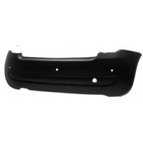 Fiat 500 12-*Paragolpes Trasero Para Pintar Con 3 Agujeros Para Sensor