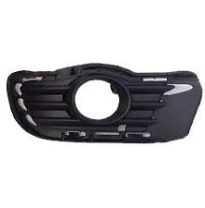 Mercedes C W204 07-*Rejilla Paragolpes Delantero Izq Con Agujero Para Antiniebla Negra