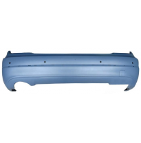 Mercedes C W204 11-*Paragolpes Trasero Para Pintar Con Agujeros Para Sensor Con Agujeros Para Moldura 4p