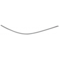 Mercedes C W204 11-*Moldura Paragolpes Trasera Dch Cromada 4p