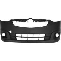 Opel Combo 12-*Paragolpes Delantero Negro Con Agujeros Antiniebla